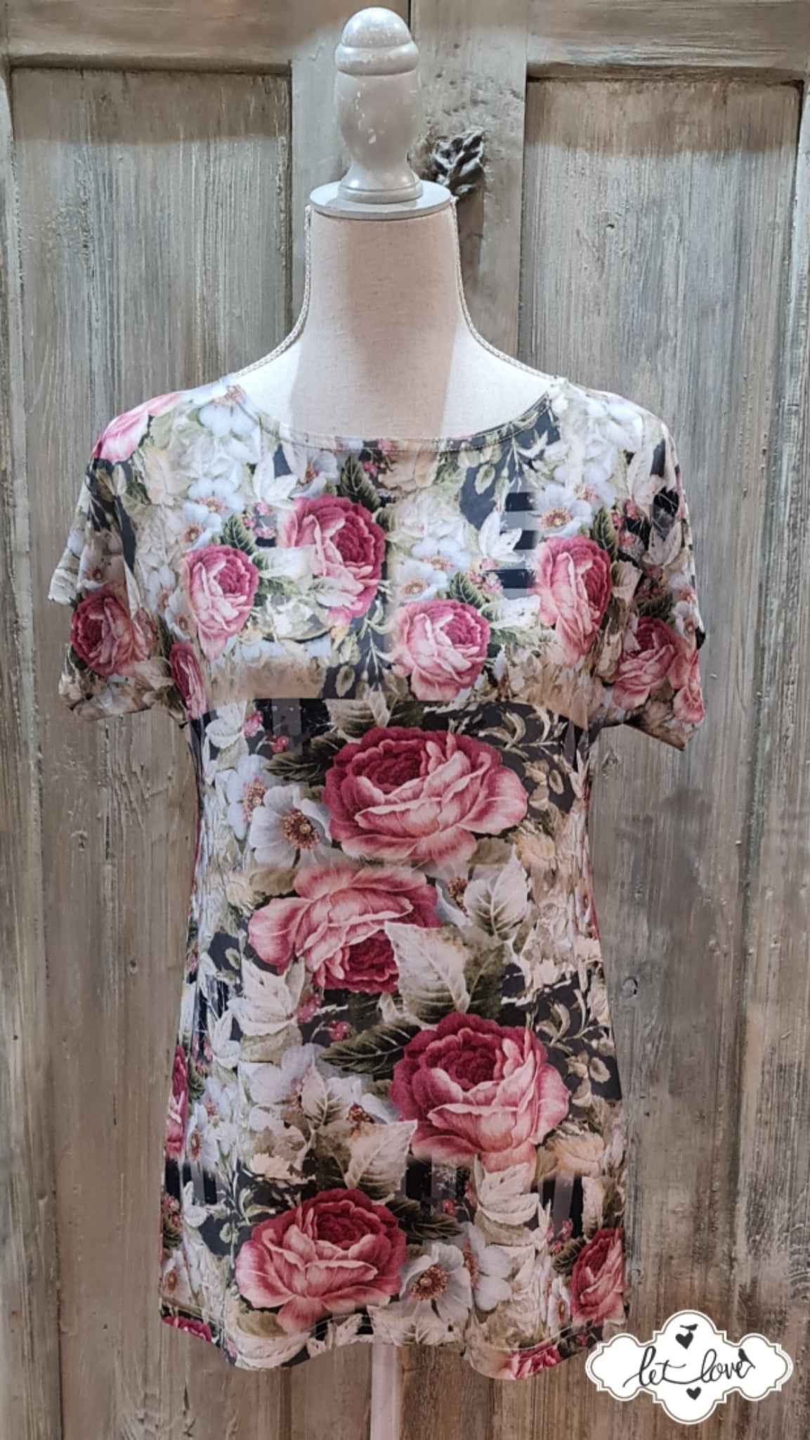 Cap Sleeve Top - Let Love Clothing