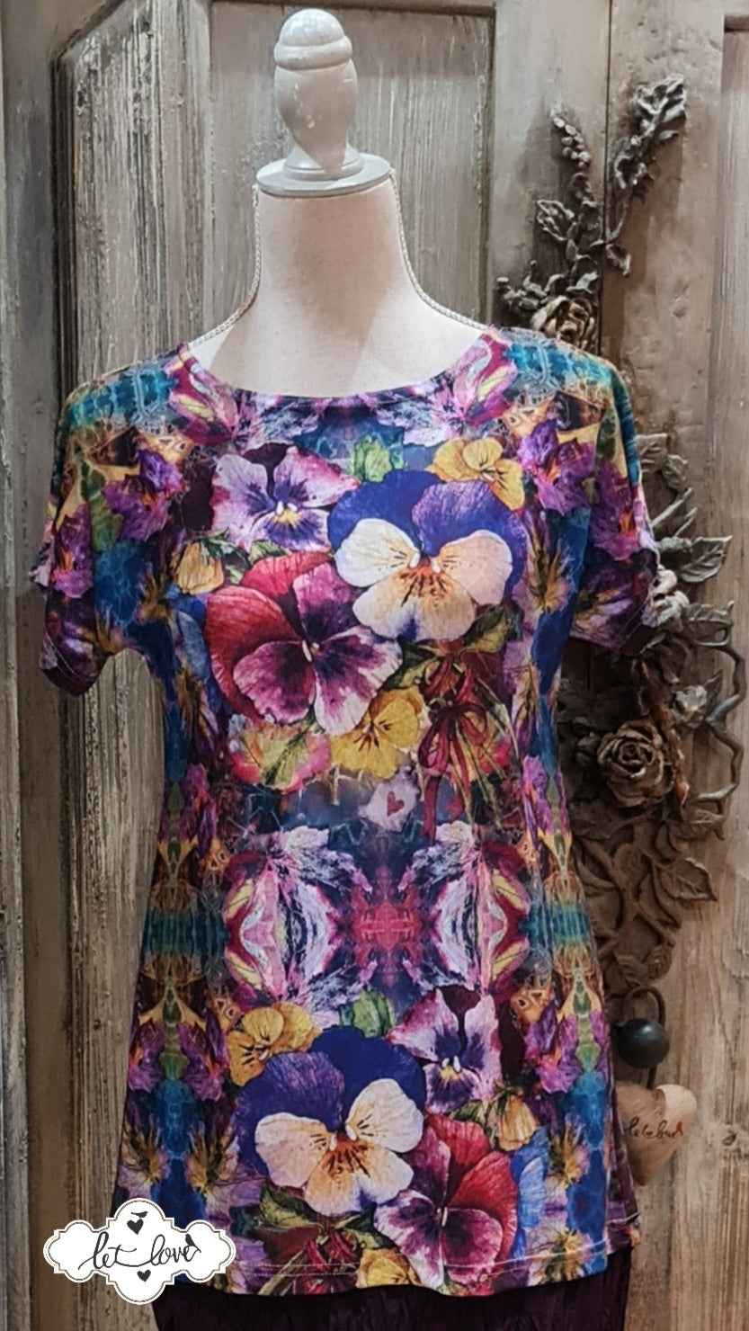 Cap Sleeve Top - Let Love Clothing