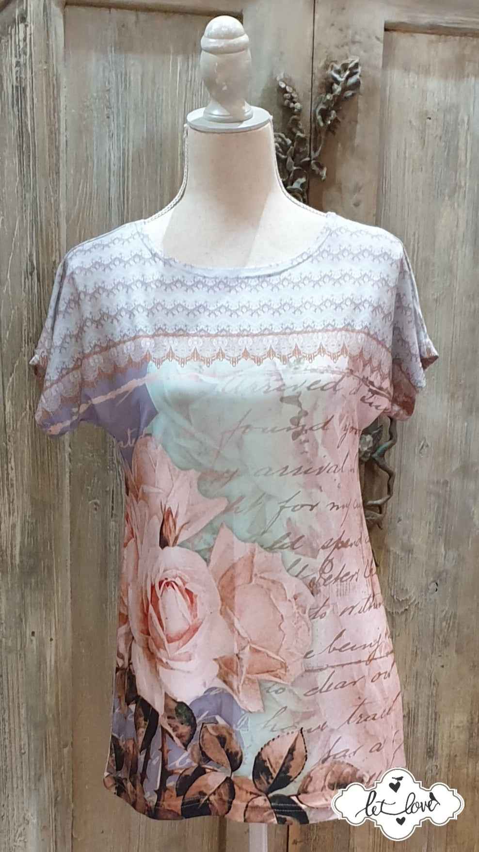 Cap Sleeve Top - Let Love Clothing
