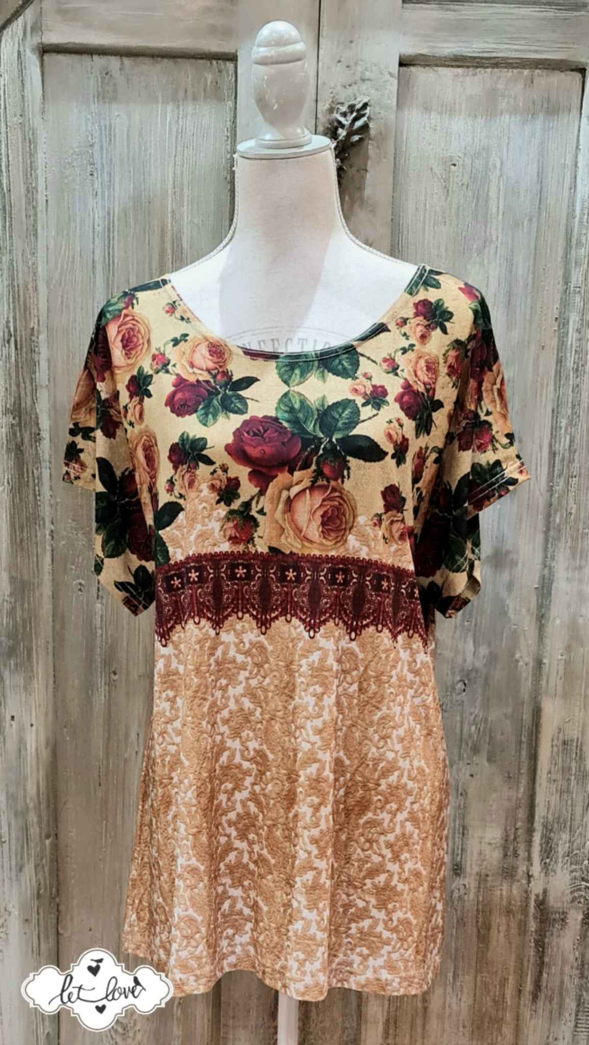 Cap Sleeve Top - Let Love Clothing