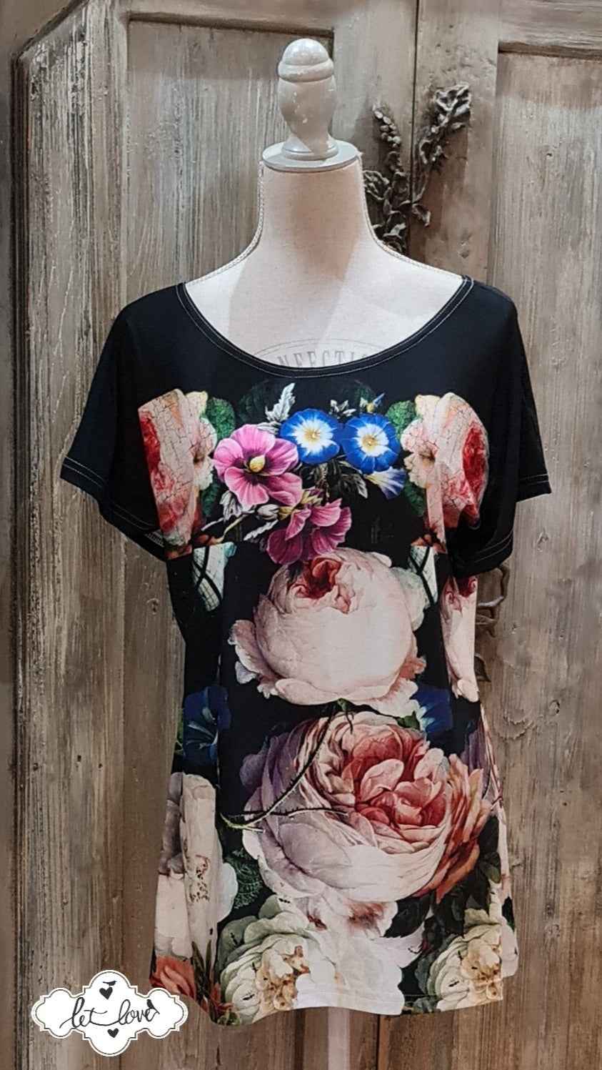 Cap Sleeve Top - Let Love Clothing