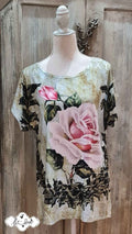 Cap Sleeve Top - Let Love Clothing