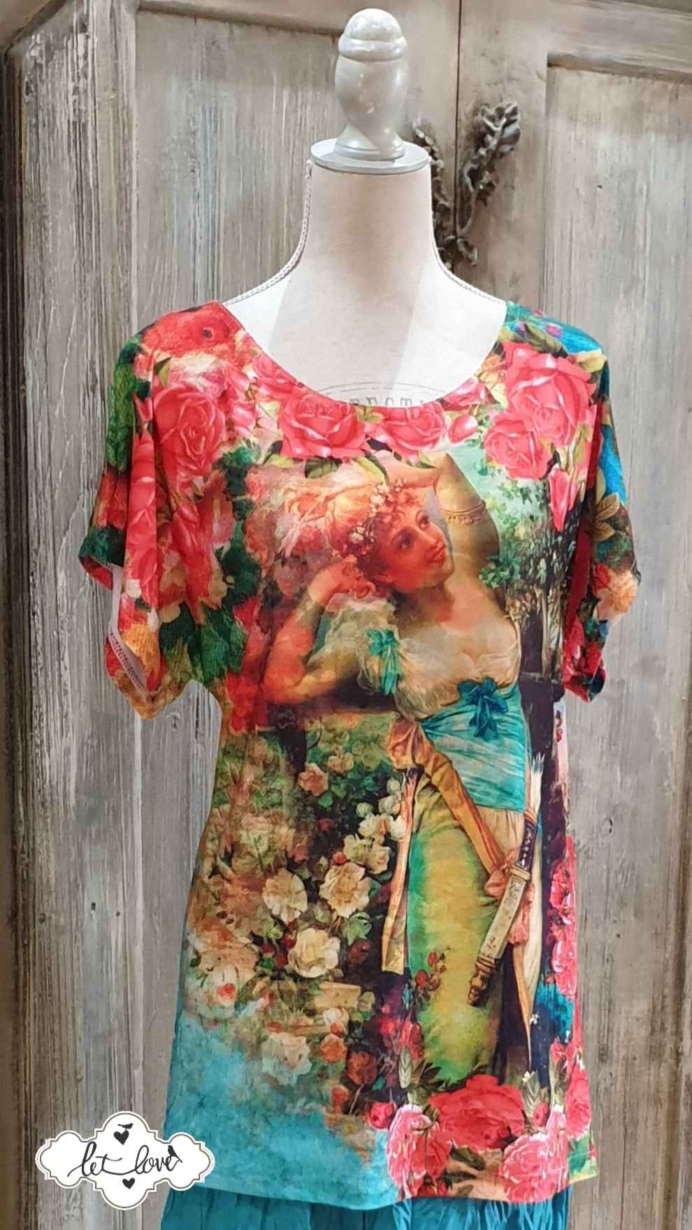 Cap Sleeve Top - Let Love Clothing