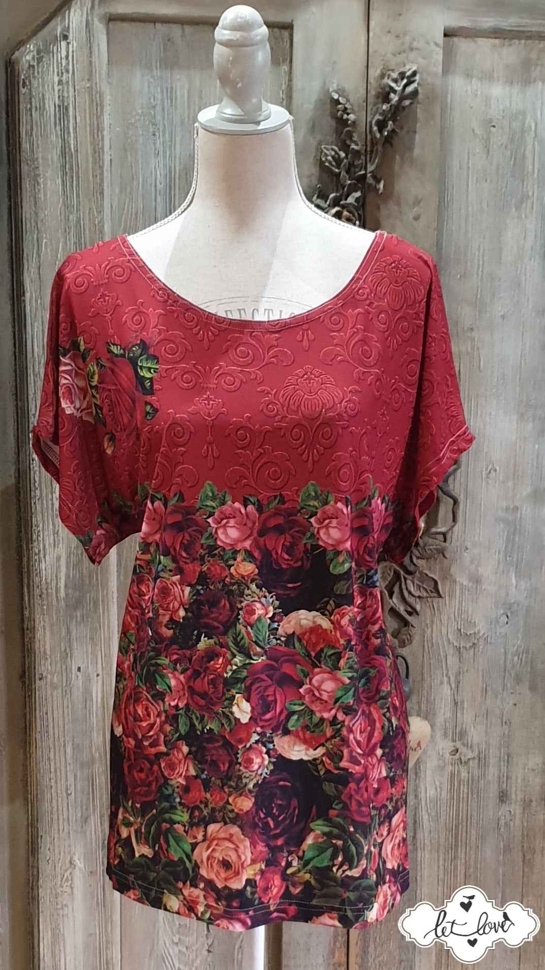 Cap Sleeve Top - Let Love Clothing