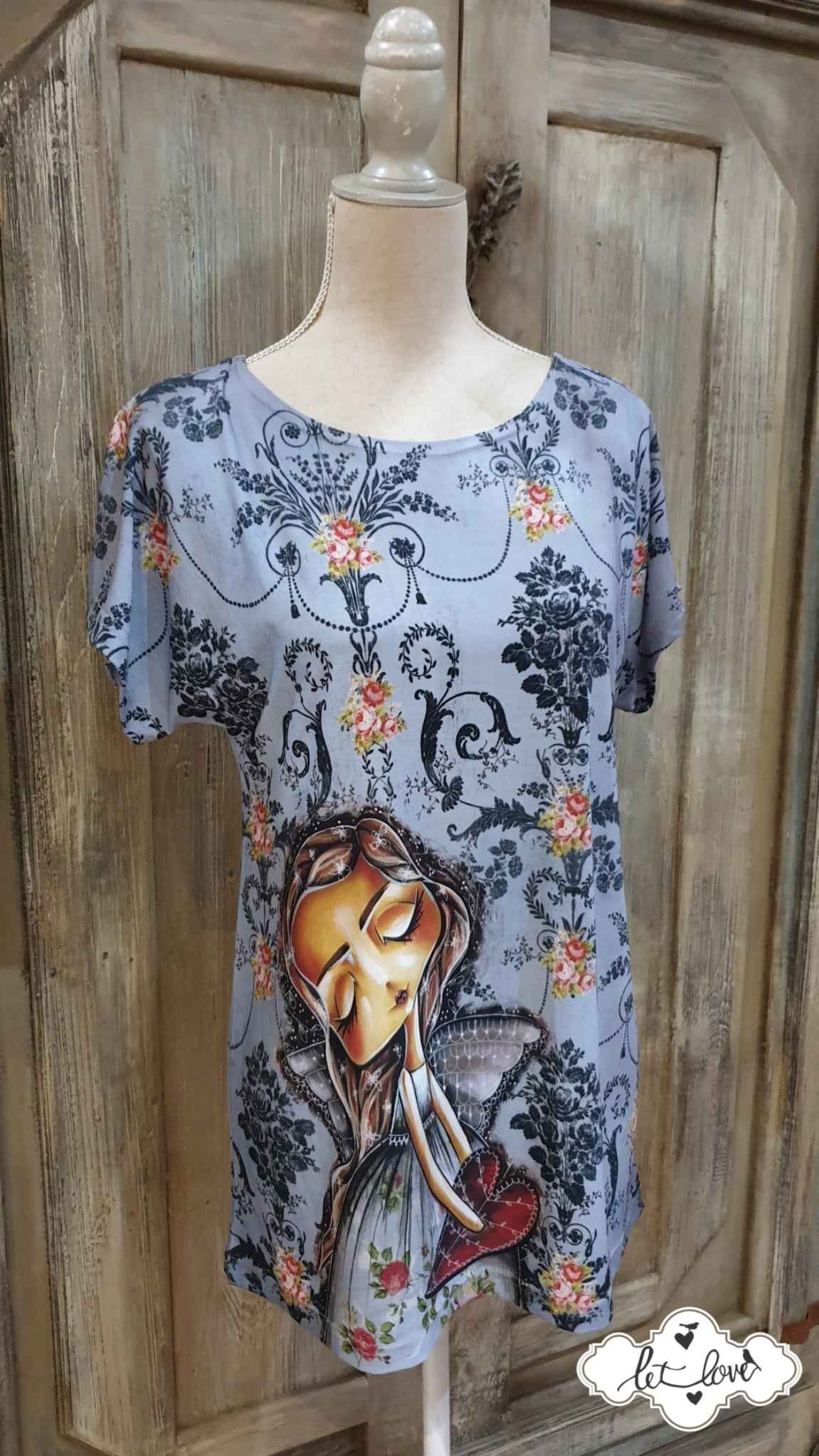 Cap Sleeve Top - Let Love Clothing