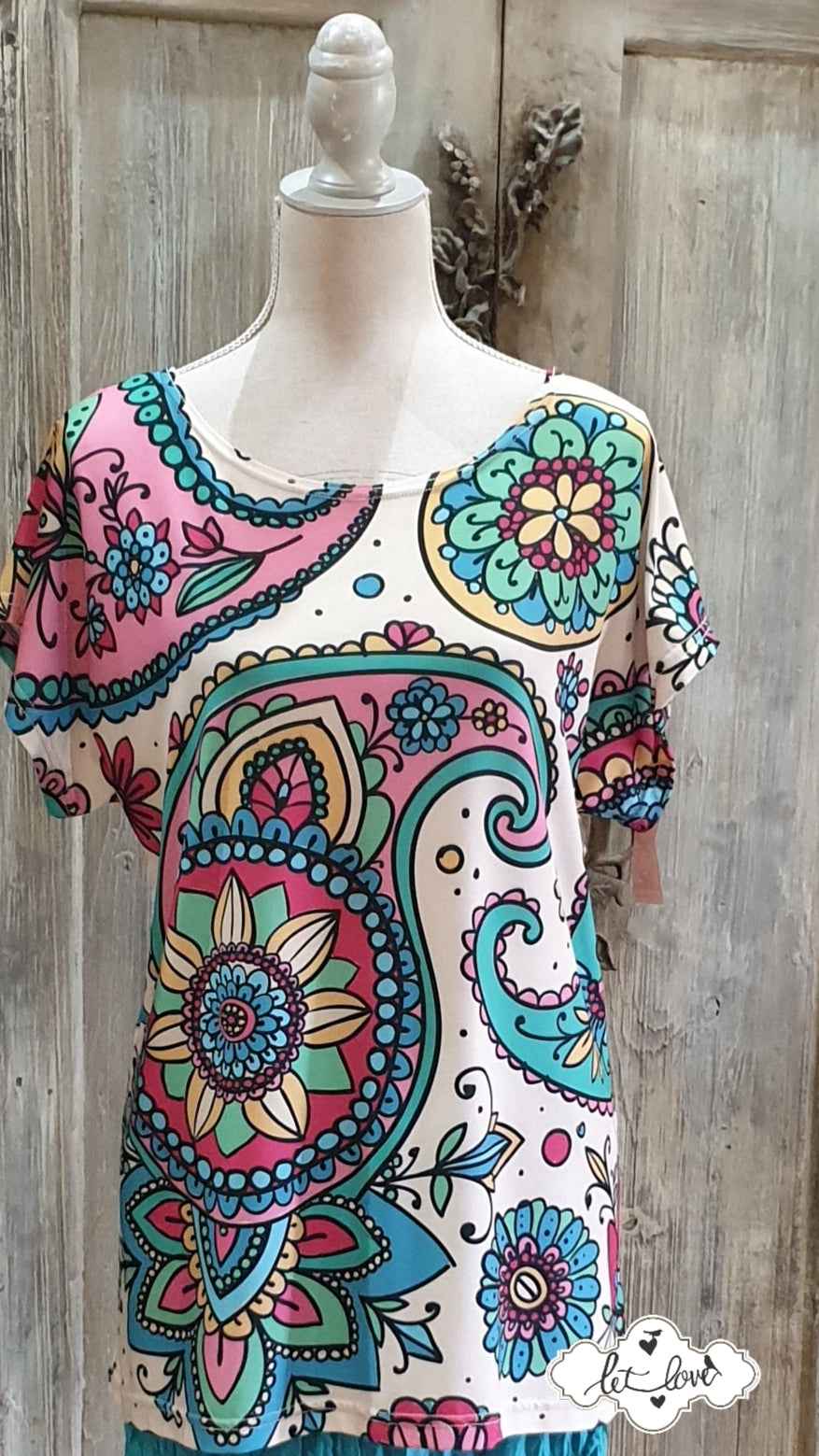 Cap Sleeve Top - Let Love Clothing