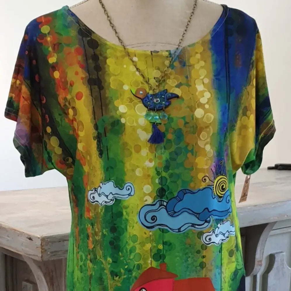 Cap Sleeve Top - Let Love Clothing