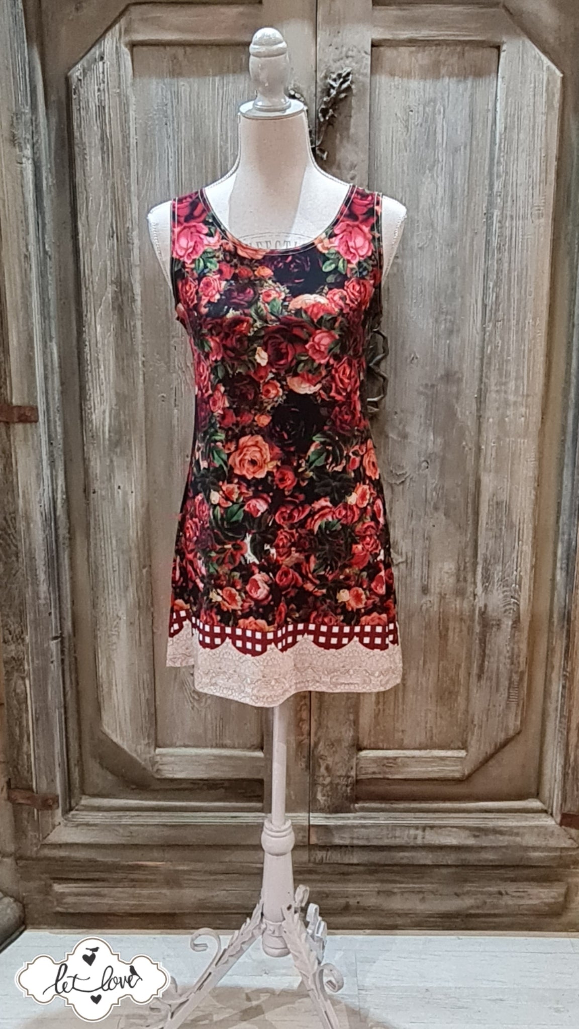 Sleeveless Dress - Let Love Clothing