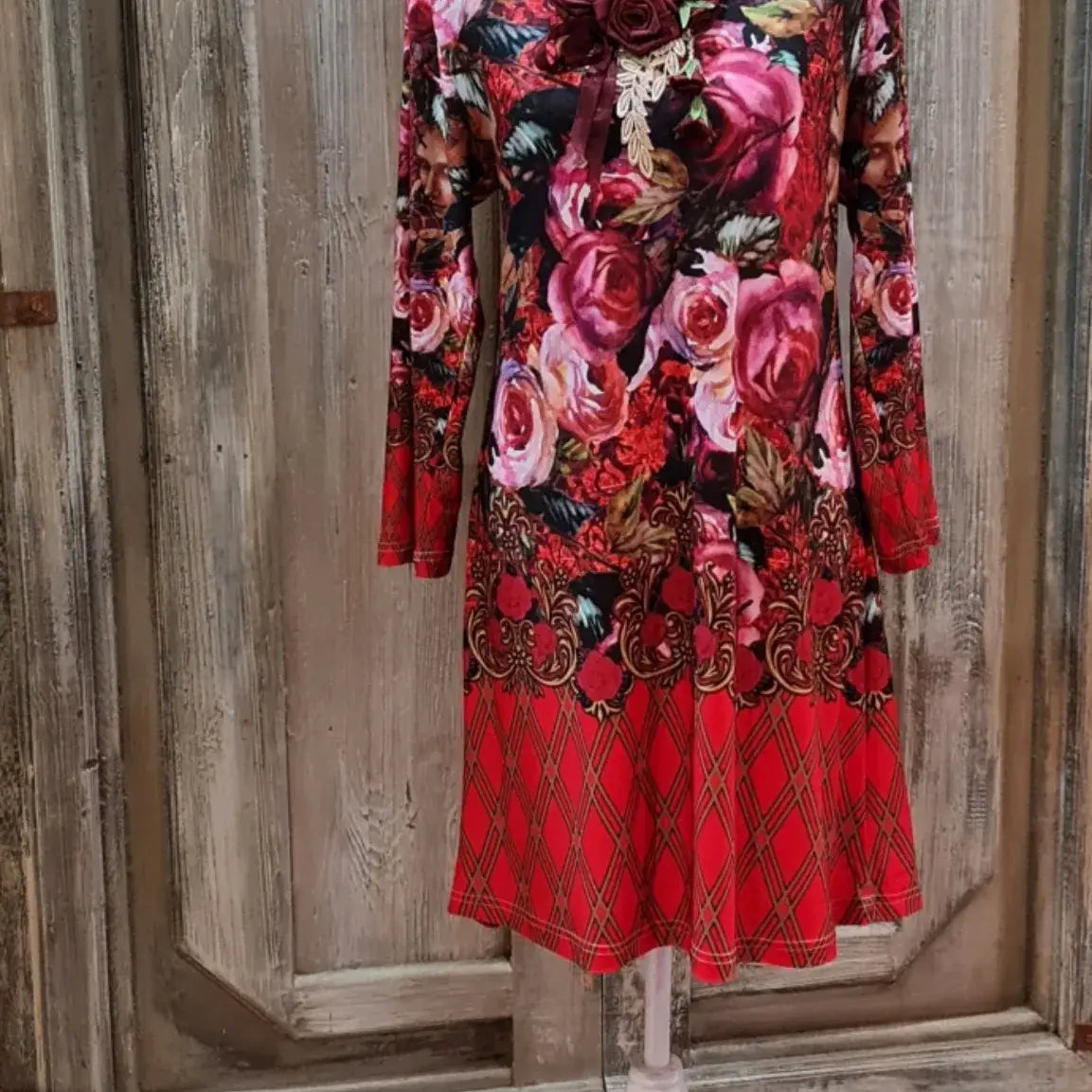 Dress with Sleeves - Let Love Clothing