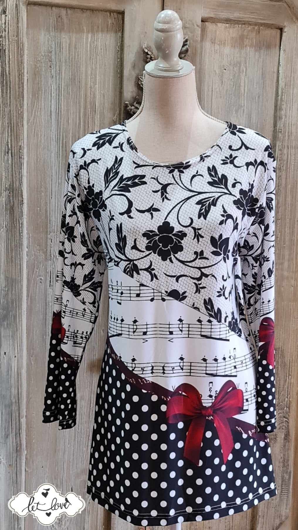 Top 75cm with Sleeves - Let Love Clothing