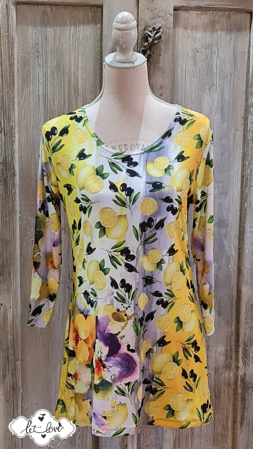 Top 75cm with Sleeves - Let Love Clothing