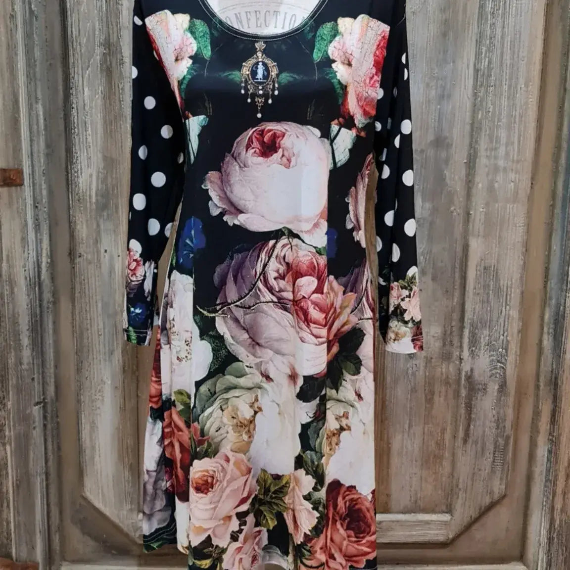 Dress with Sleeves - Let Love Clothing