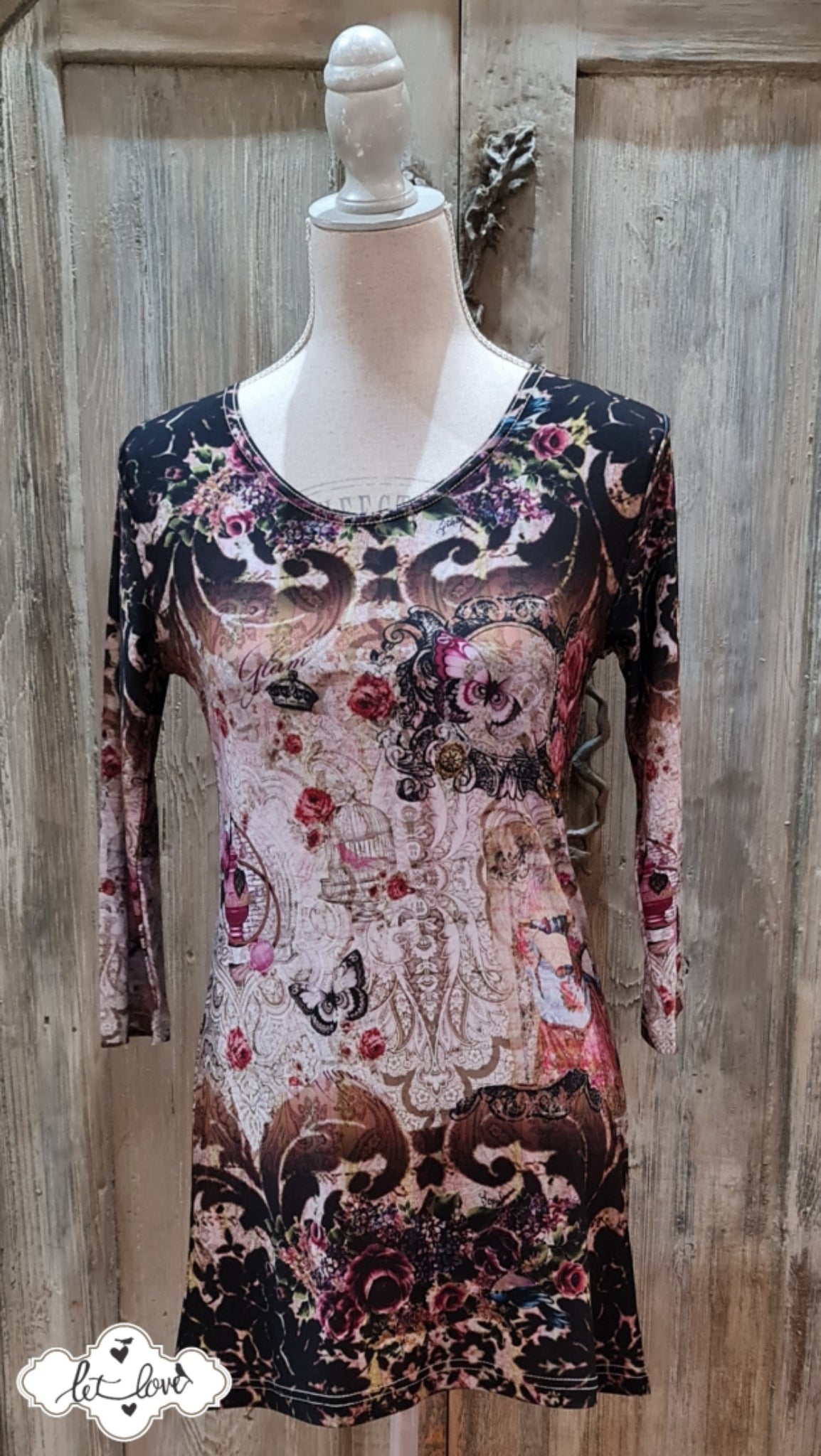 Top 75cm with Sleeves - Let Love Clothing