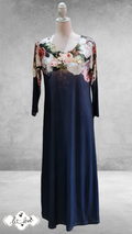 Ankle Length Dress with Sleeves - Let Love Clothing