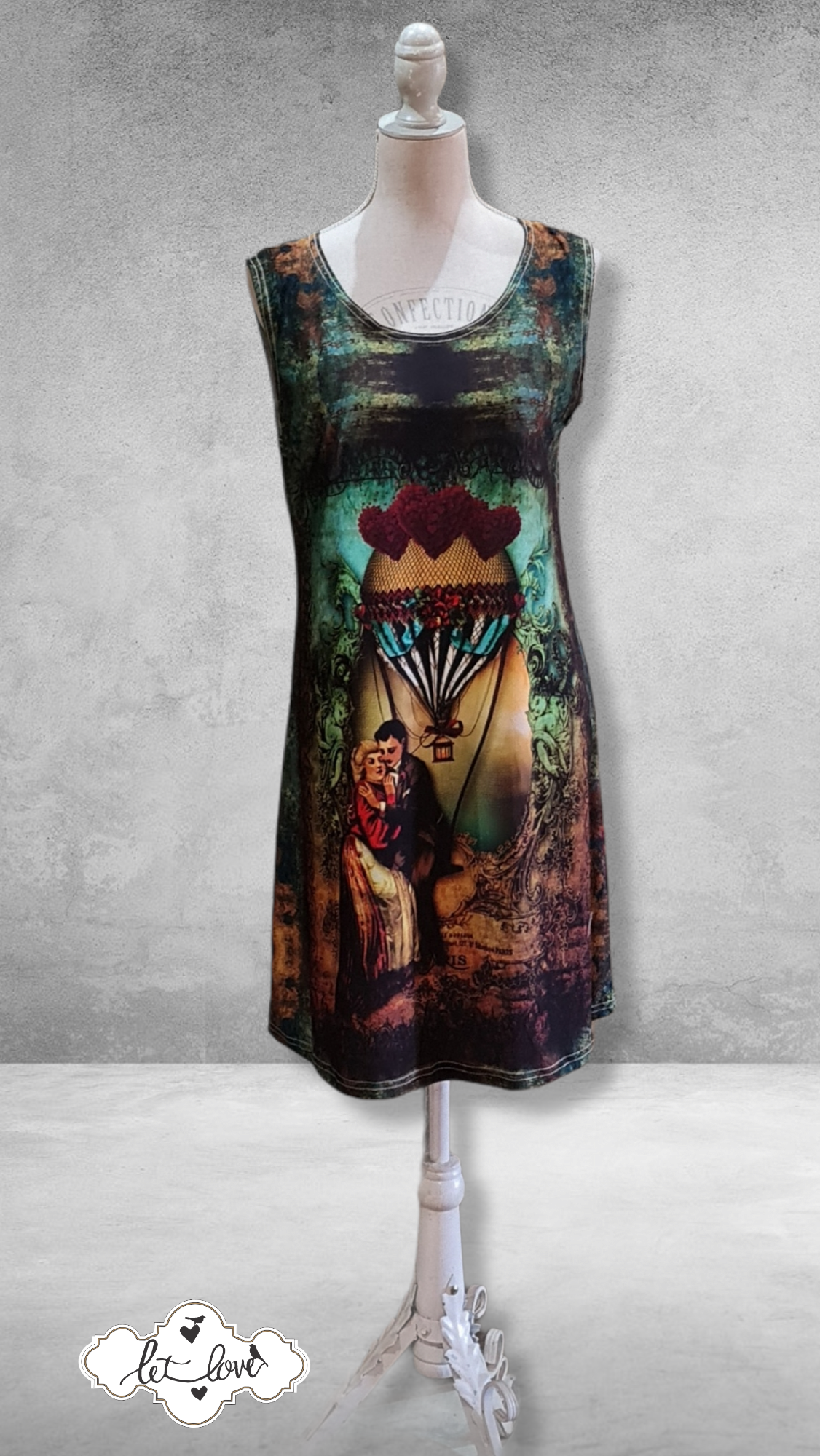 Sleeveless Dress - Let Love Clothing