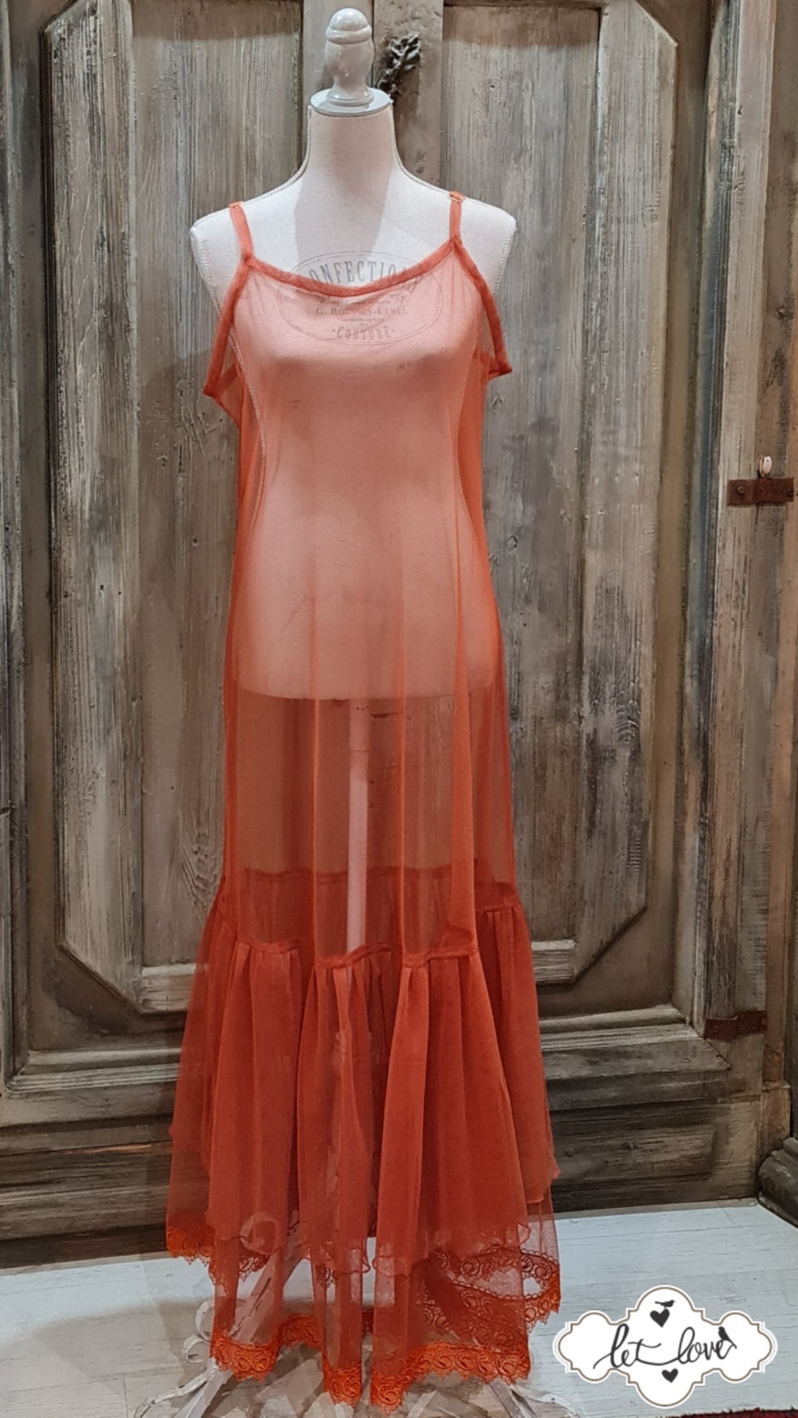 Petti 3Frill with Guipure Lace - Let Love Clothing