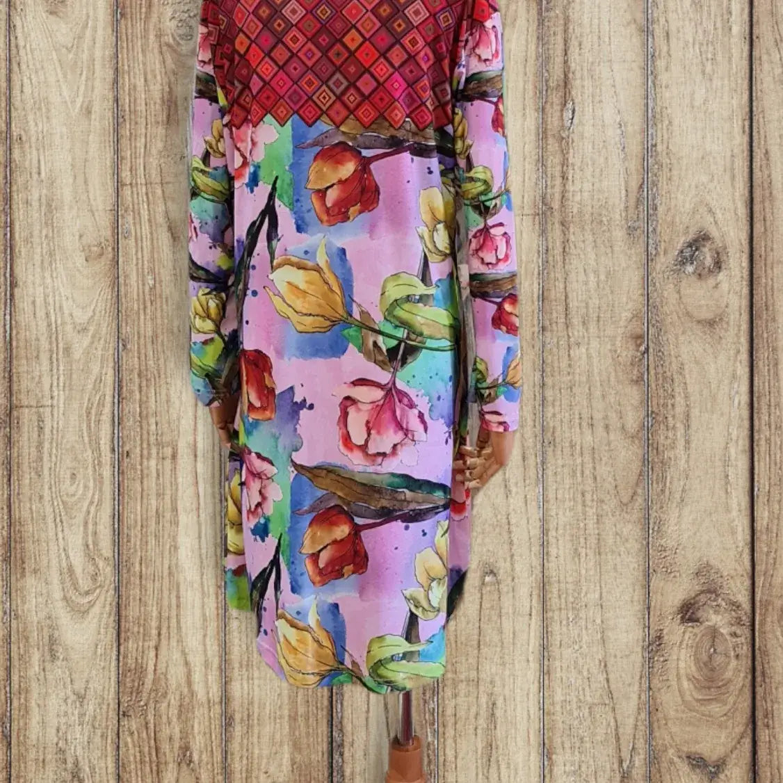 Dress with Sleeves - Let Love Clothing