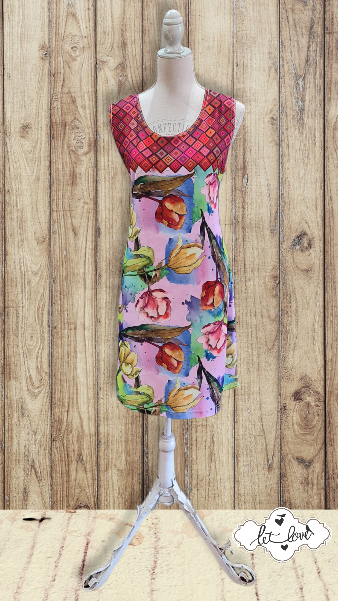 Sleeveless Dress - Let Love Clothing