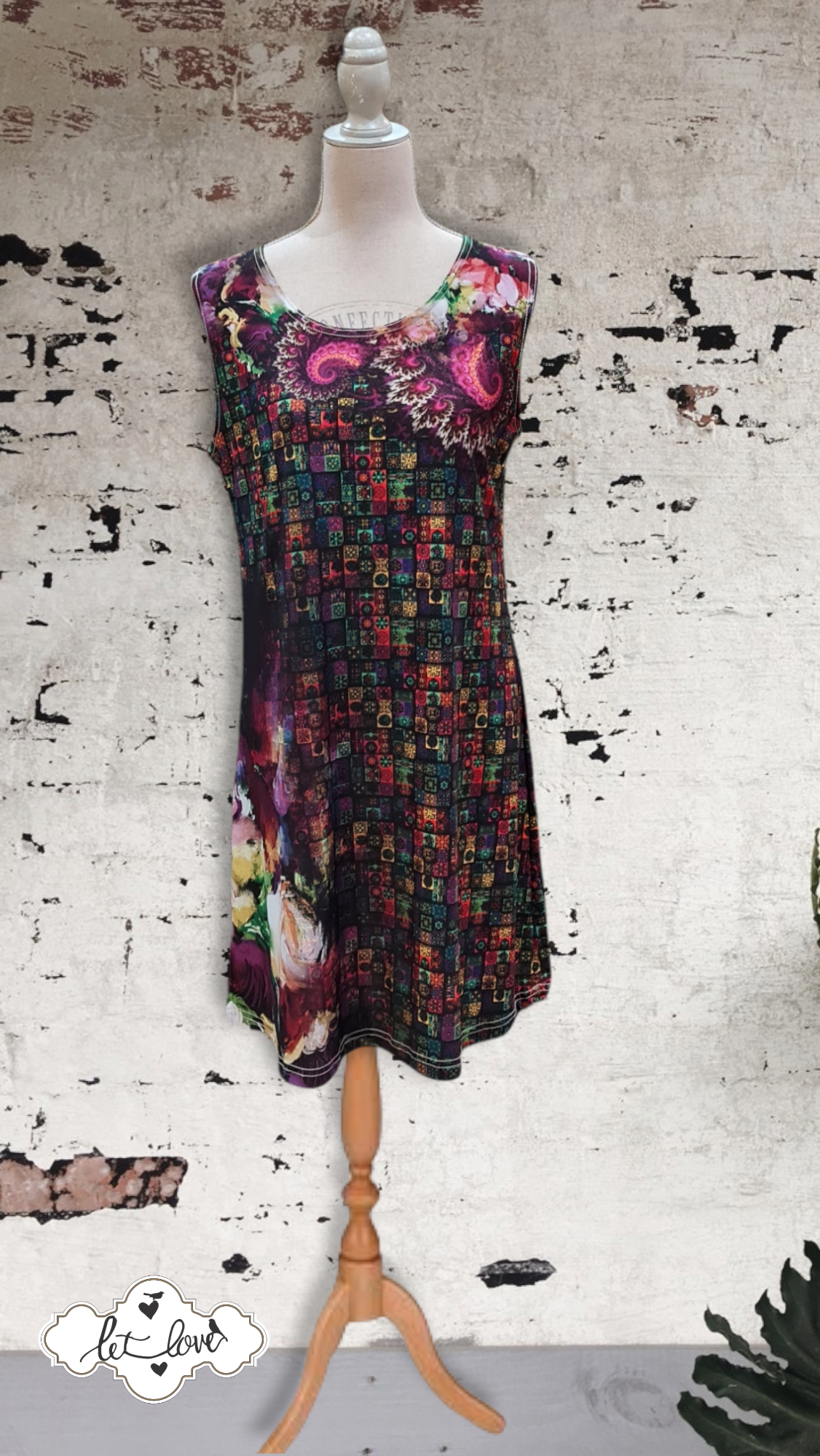 Sleeveless Dress - Let Love Clothing