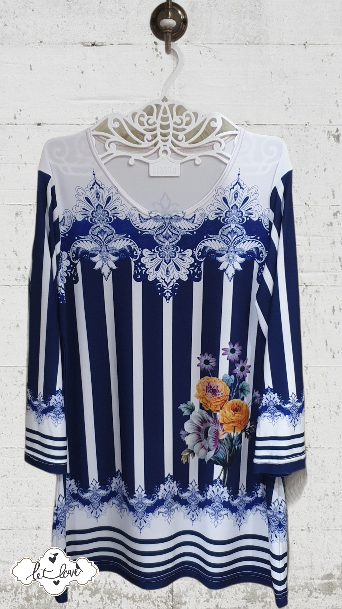 Top 75cm with Sleeves - Let Love Clothing