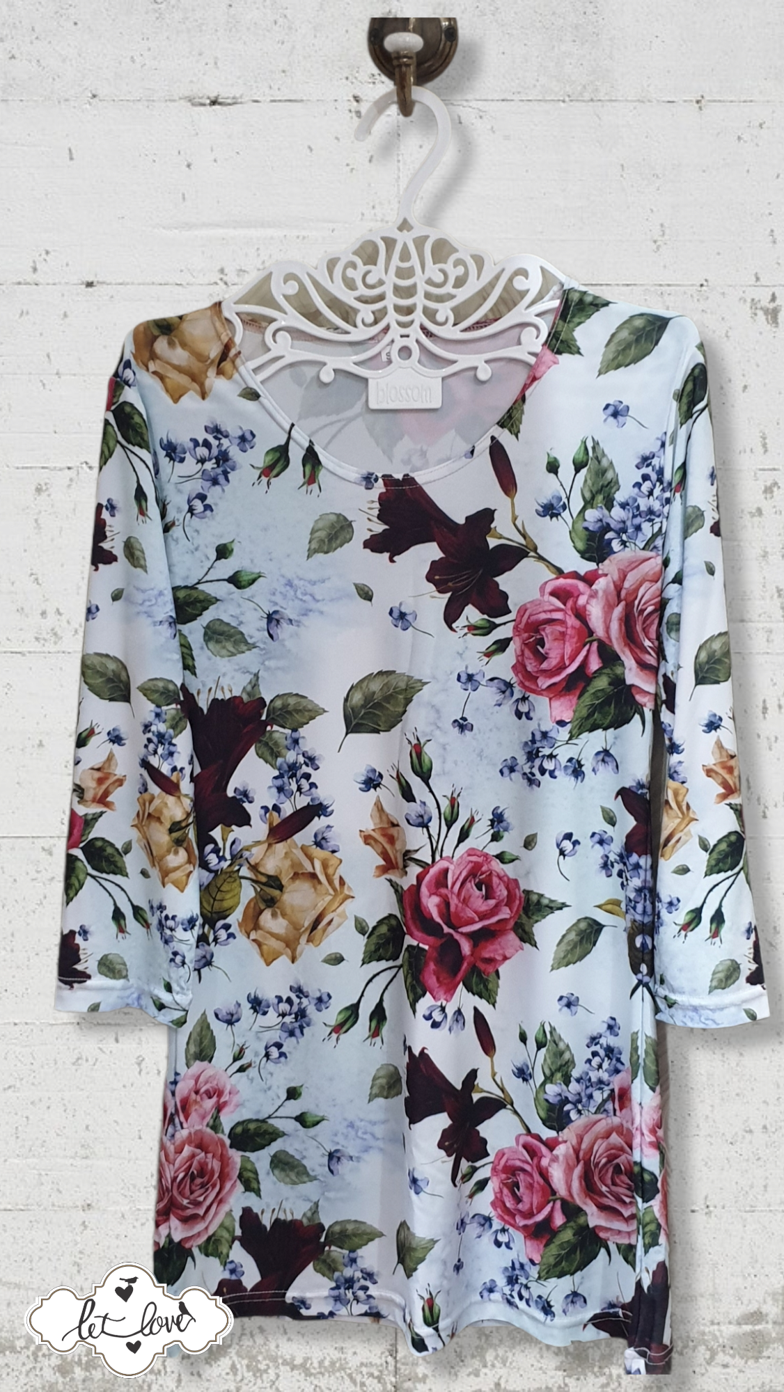 Top 75cm with Sleeves - Let Love Clothing