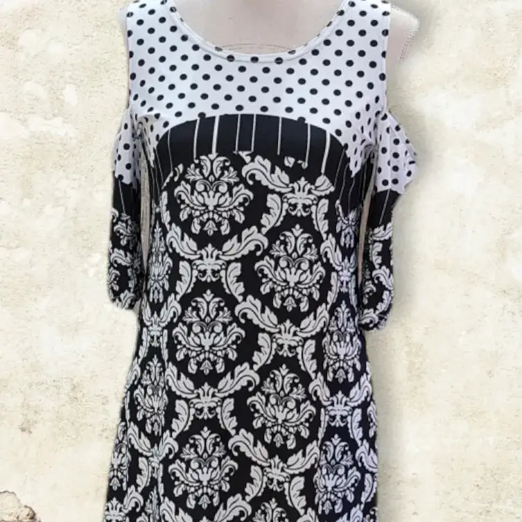 Cold Shoulder Dress - Let Love Clothing