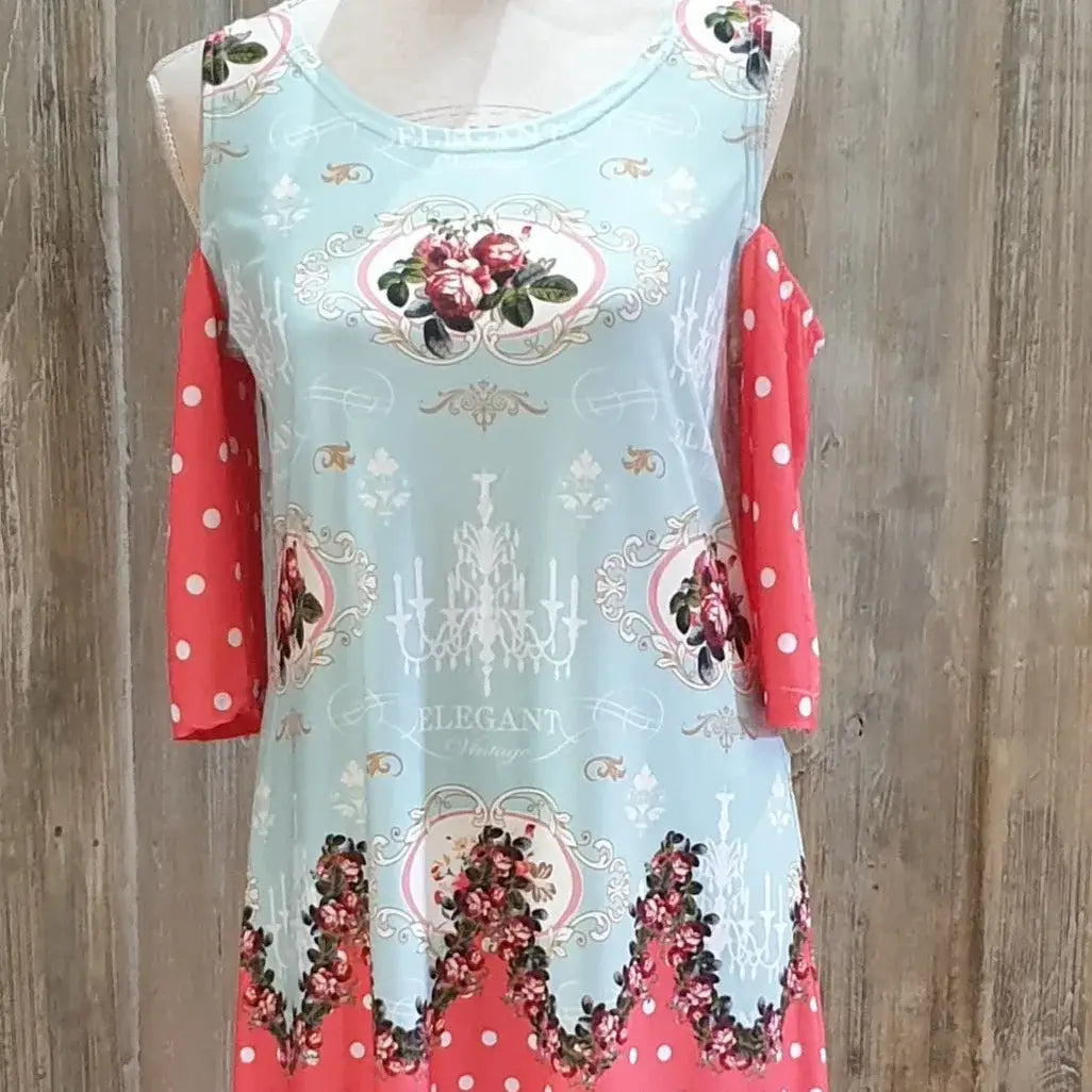 Cold Shoulder Dress - Let Love Clothing