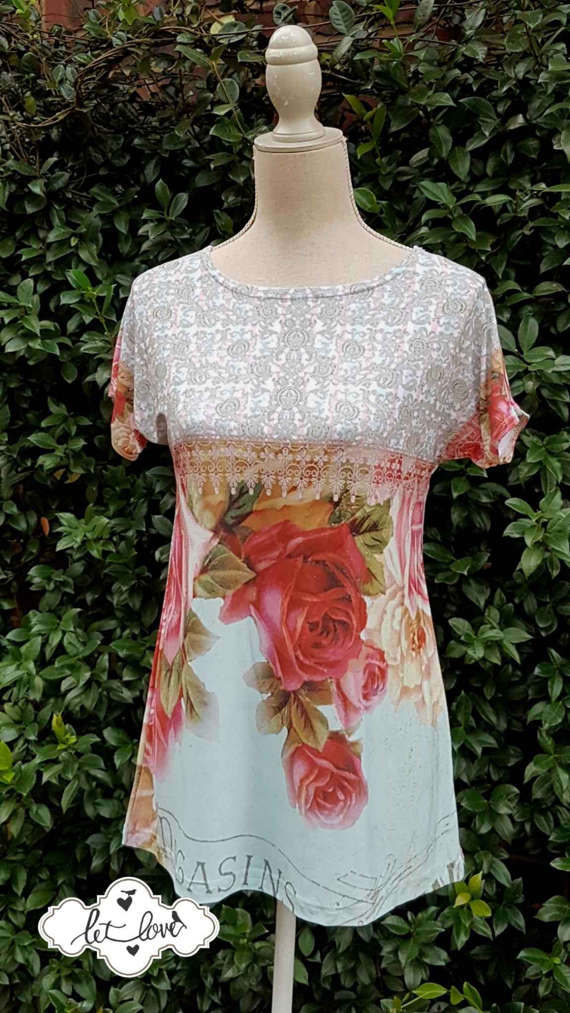 Cap Sleeve Top - Let Love Clothing