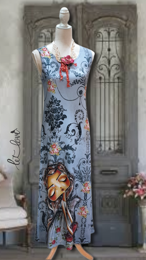 Ankle Length Dress - Let Love Clothing