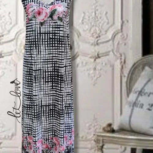 Ankle Length Dress - Let Love Clothing