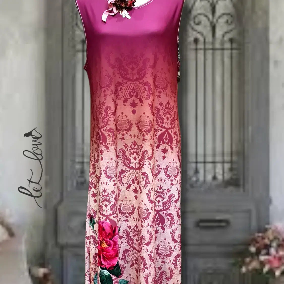 Ankle Length Dress - Let Love Clothing