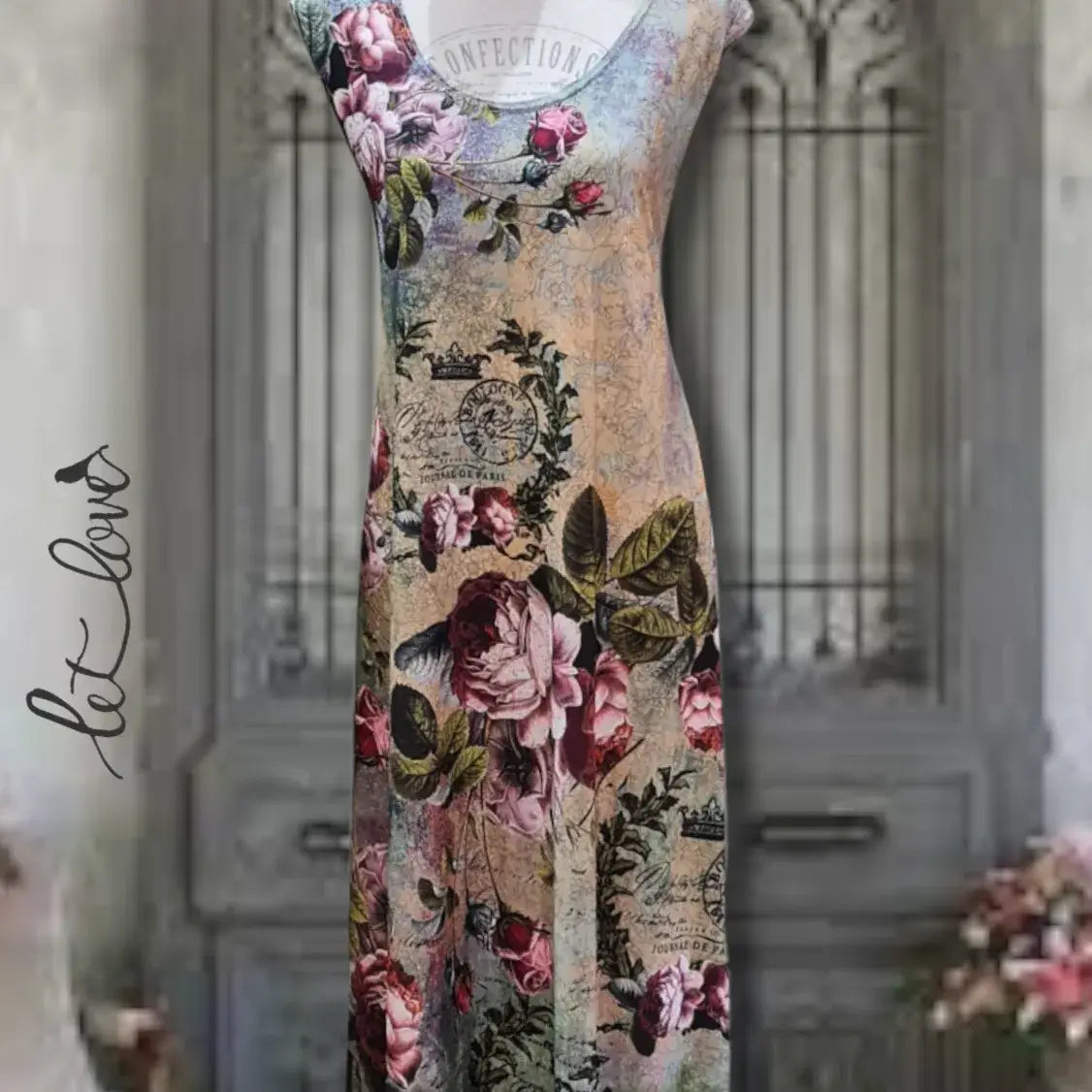 Ankle Length Dress - Let Love Clothing