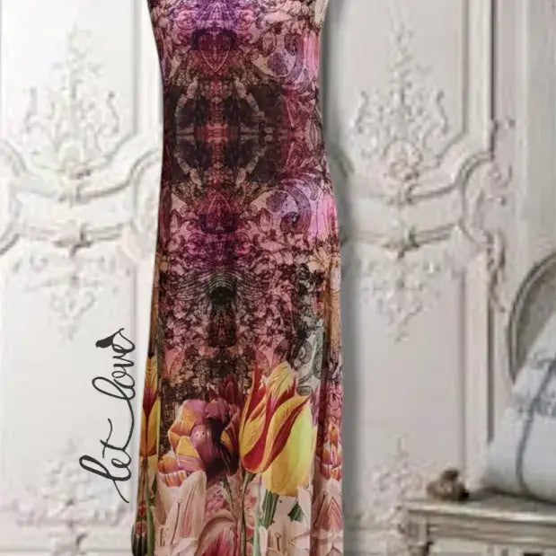 Ankle Length Dress - Let Love Clothing