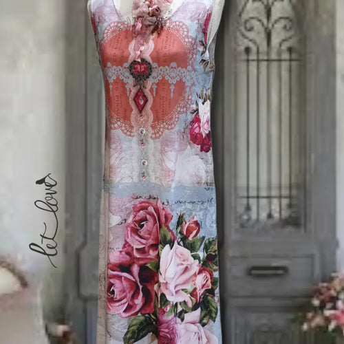 Ankle Length Dress - Let Love Clothing