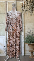 Ankle Length Dress with Sleeves - Let Love Clothing