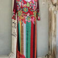 Ankle Length Dress with Sleeves - Let Love Clothing