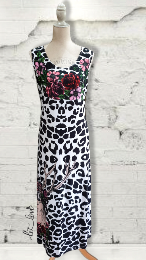 Ankle Length Dress - Let Love Clothing