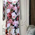 Ankle Length Dress with Sleeves - Let Love Clothing