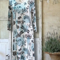 Ankle Length Dress with Sleeves - Let Love Clothing