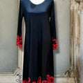 Ankle Length Dress with Sleeves - Let Love Clothing