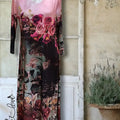 Ankle Length Dress with Sleeves - Let Love Clothing