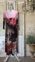 Ankle Length Dress with Sleeves - Let Love Clothing