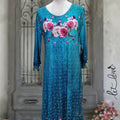 Ankle Length Dress with Sleeves - Let Love Clothing