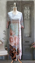 Ankle Length Dress with Sleeves - Let Love Clothing
