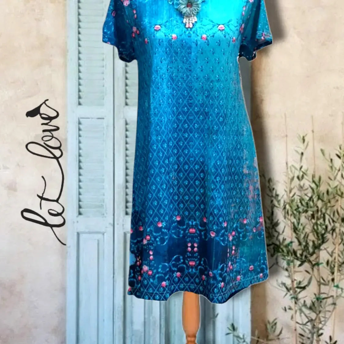 Shirt Dress - Let Love Clothing