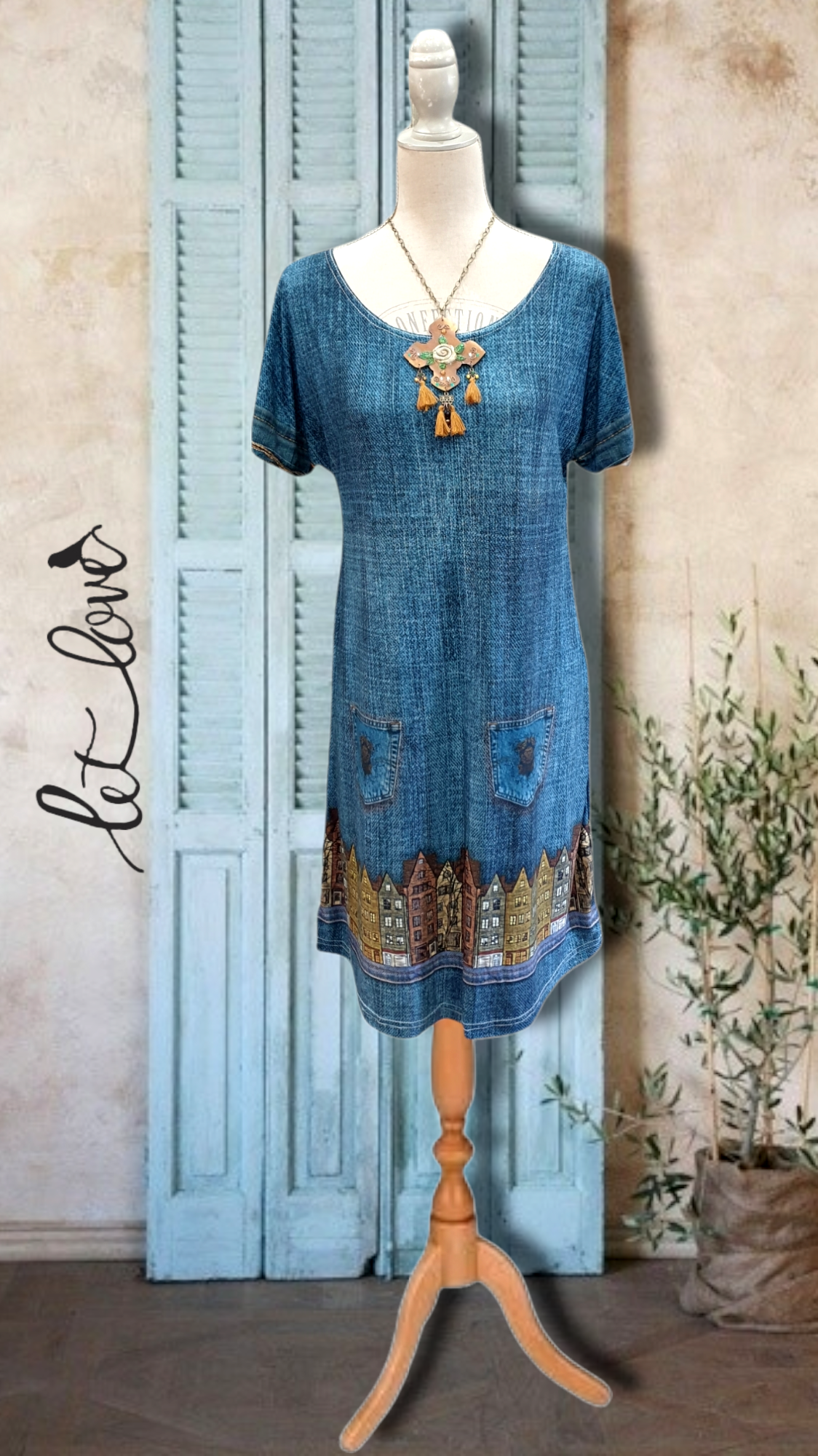 Shirt Dress - Let Love Clothing