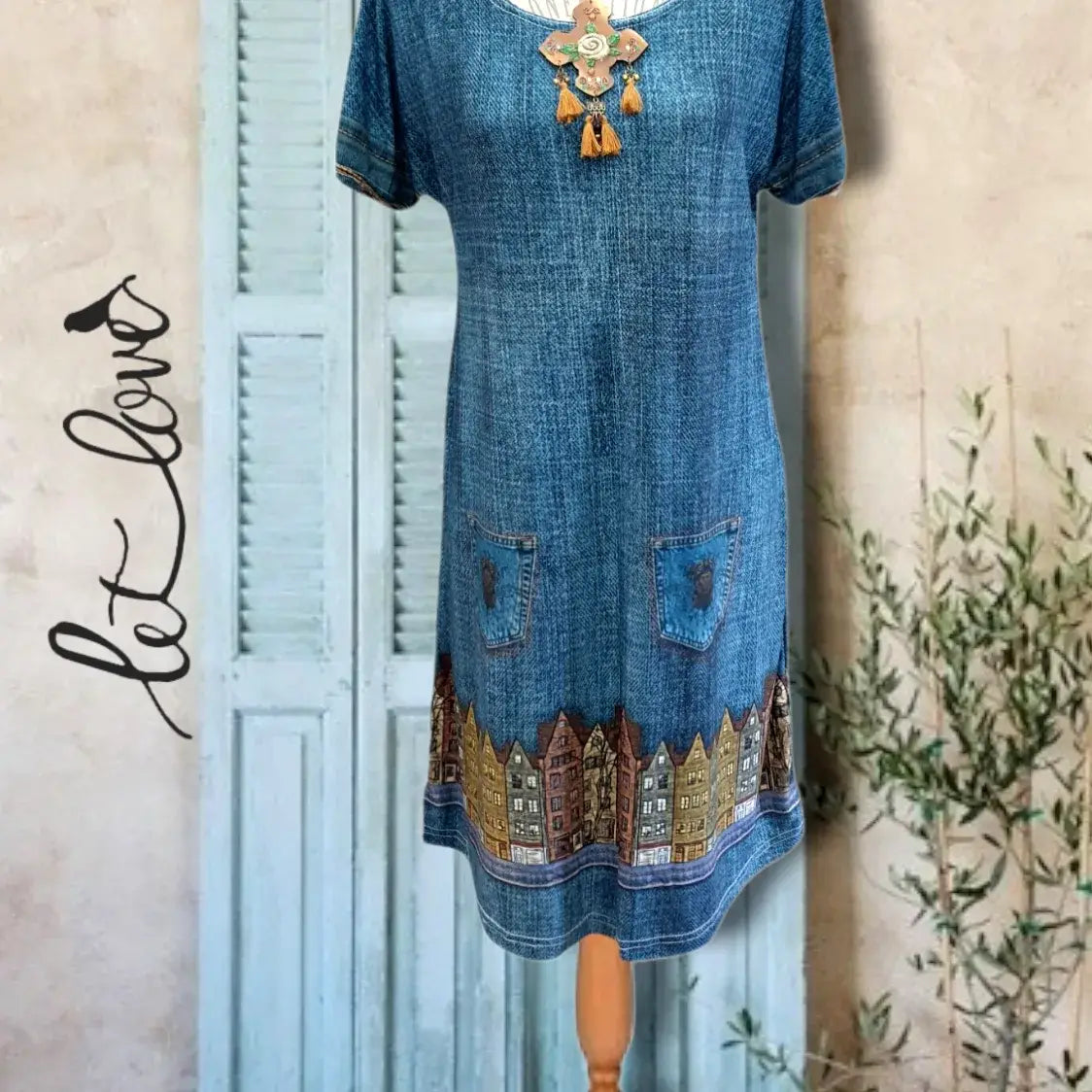 Shirt Dress - Let Love Clothing