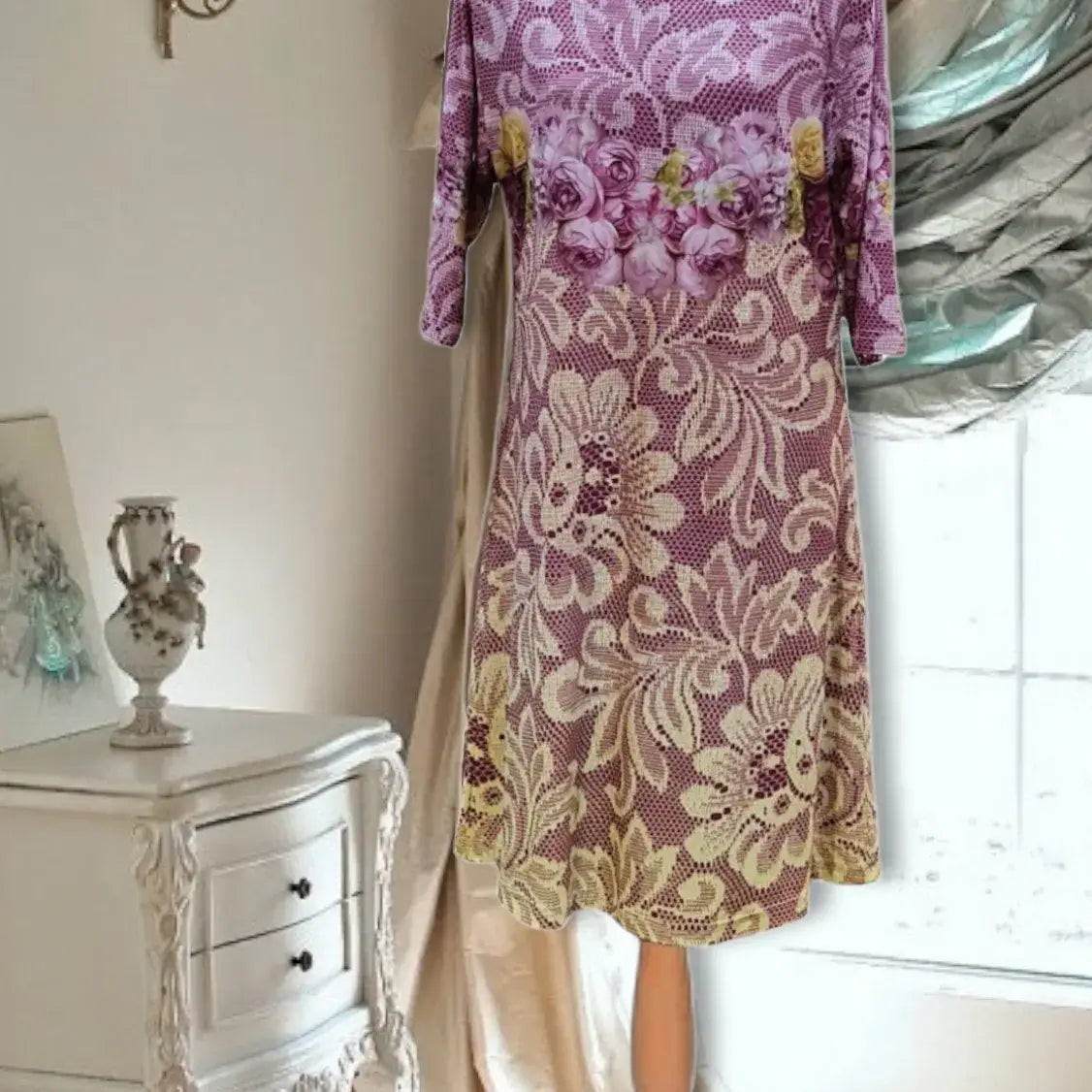 Dress with Sleeves - Let Love Clothing