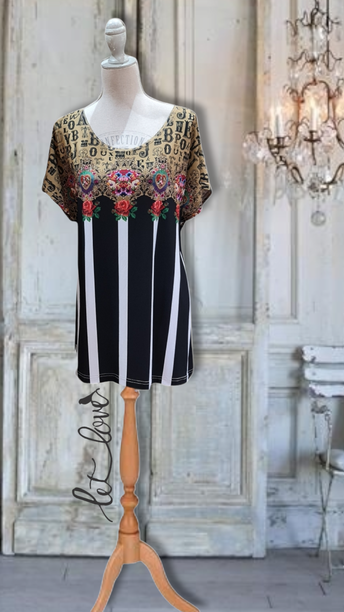 Cap Sleeve Top - Let Love Clothing