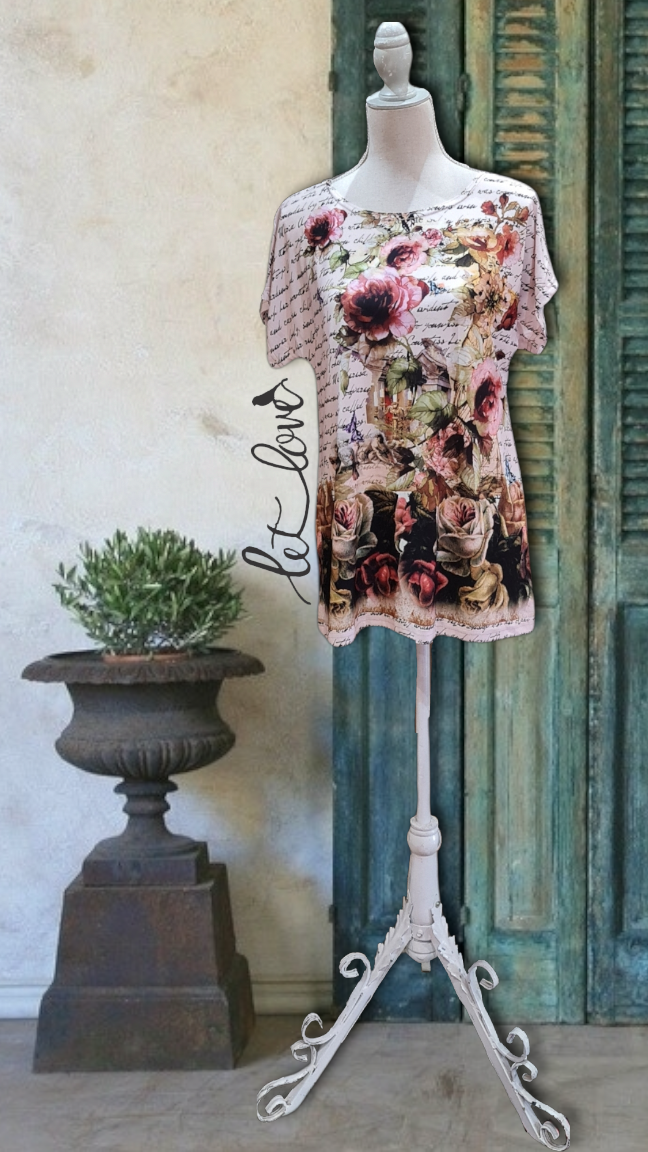Cap Sleeve Top - Let Love Clothing
